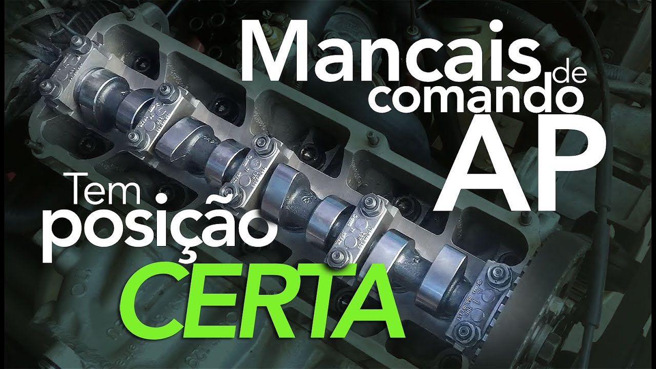 Posição Mancais Comando Motor AP - #DicaRápida