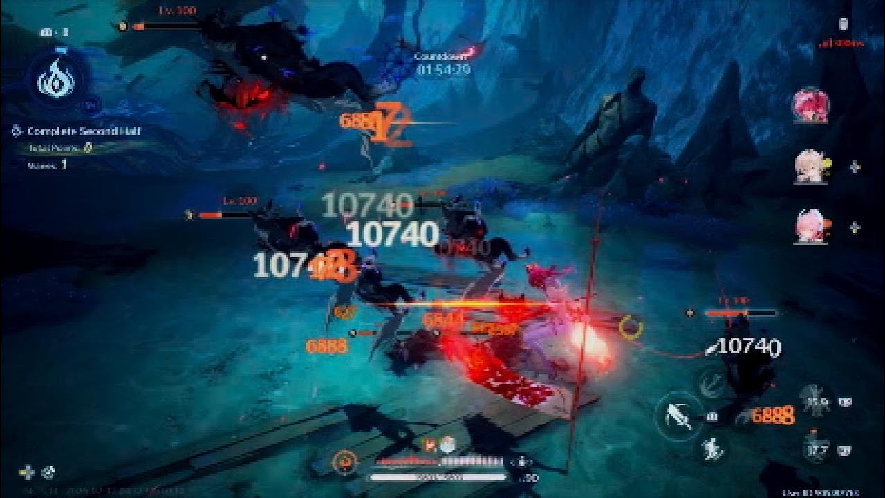 Wuthering Waves Gameplay 419 (Inifinte Torrents Reset SSS Clear)