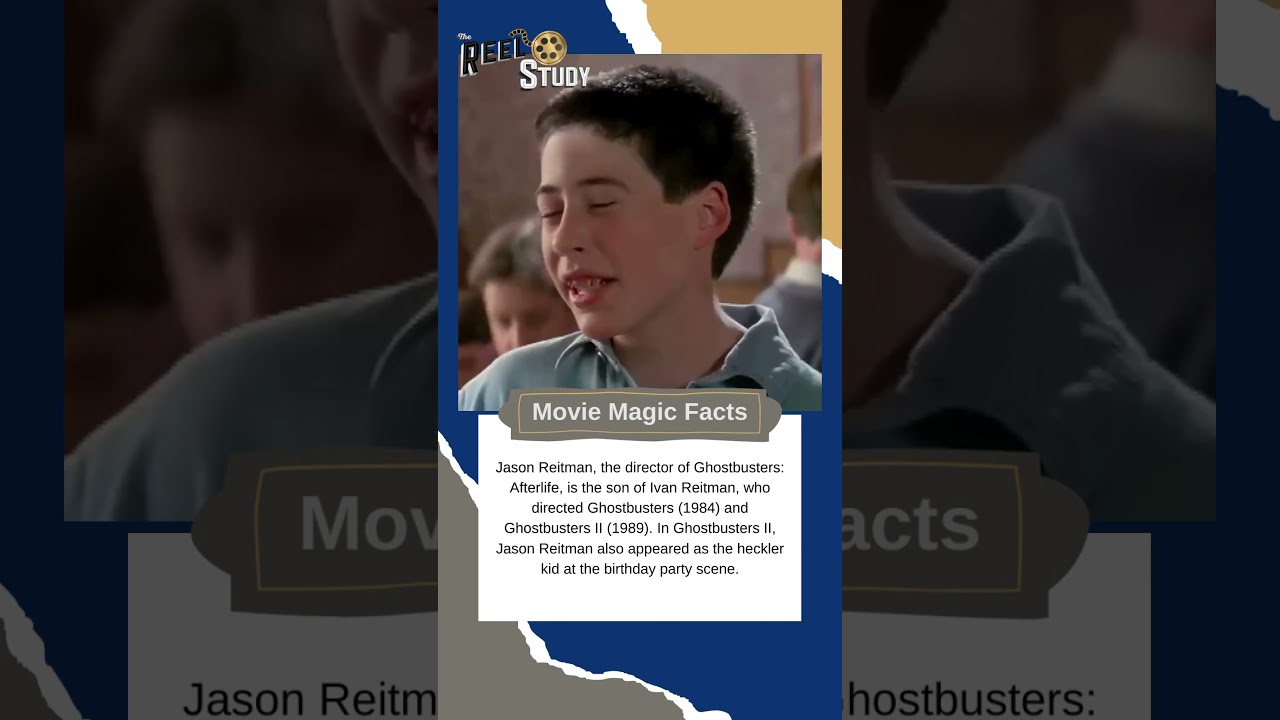 Monday Movie facts. #ghostbusters #ivanreitman #jasonreitman #film #moviefacts #cinema