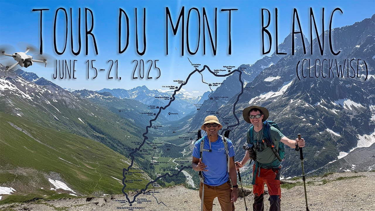 Tour du Mont Blanc | Full 7-Day Clockwise Hike (June 2025) | Altitude Mont Blanc/AWR