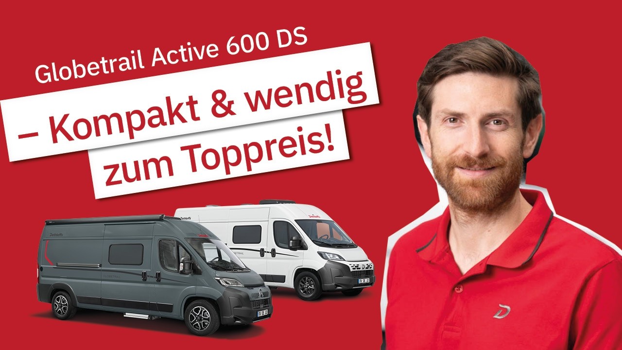 Entdecke den neuen Globetrail Active 600 DS: Hier trifft Stil auf Funktionalität! 🚐✨