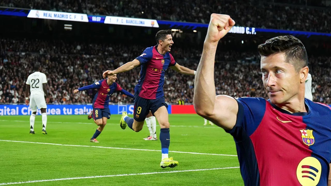 Robert Lewandowski 2025 🔥 Brilliant Goals & Assists, Shot Power, Skills