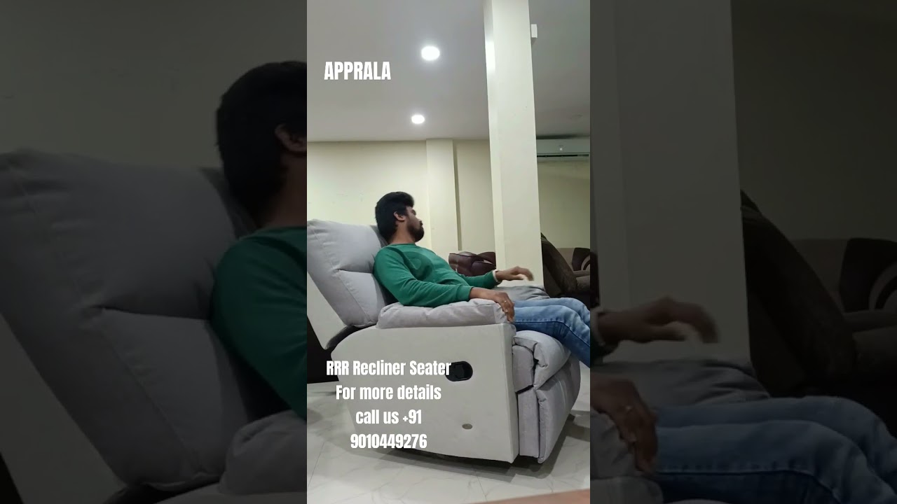 RRR Recliner Seater #medapadufurniture #furniture #viral #reels Medapadu Furniture