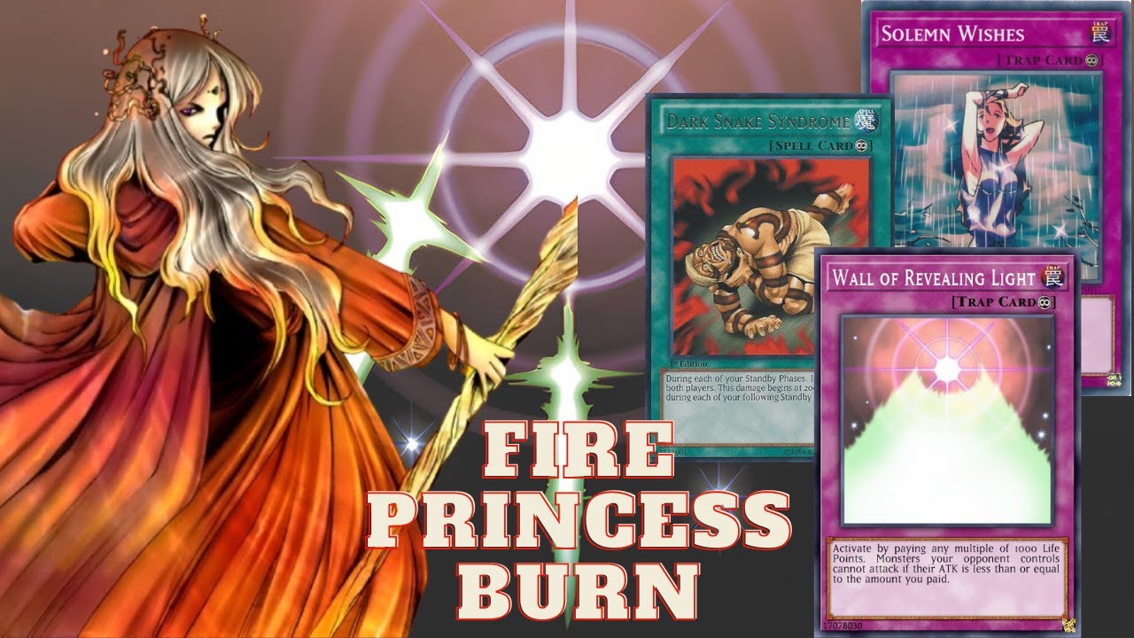 Fire Princess BURN | GOAT Format | Yu-Gi-Oh! replays + deck profile/EDOpro