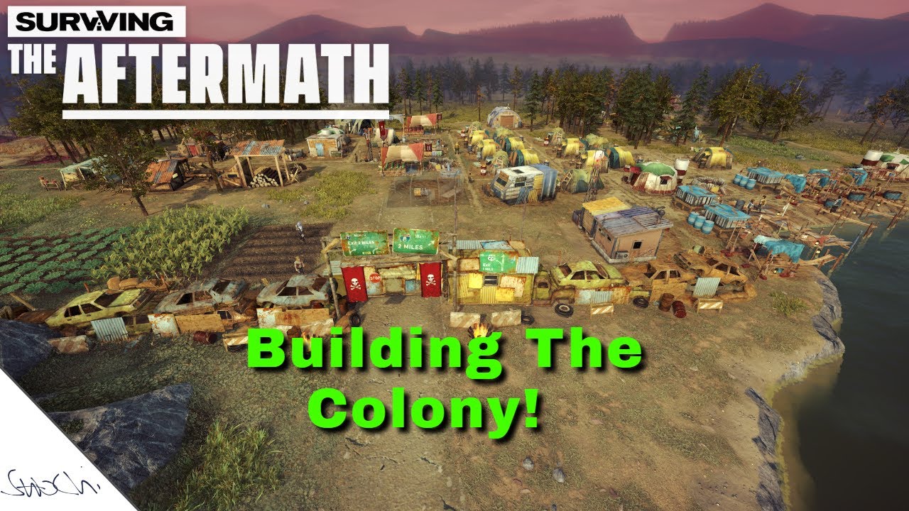 Surviving The Aftermath 2023: Building The Foundation Of The Colony!