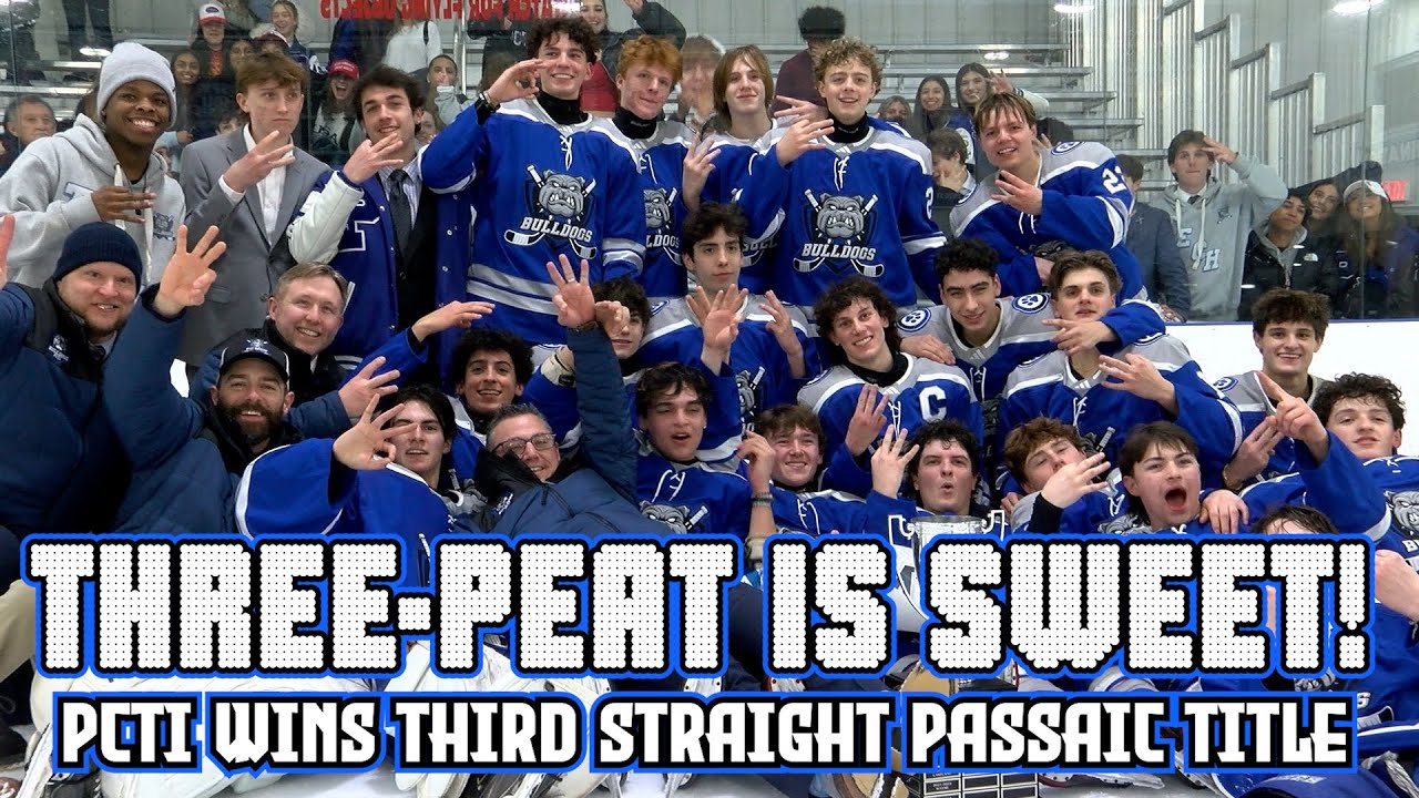 Passaic Tech 3 Wayne 2 | Passaic County Tournament Final | Bulldogs Three-Peat!