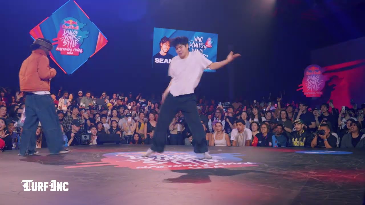 Capjay vs Sean Lew | Top 4 | Red Bull Dance Your Style National Final USA SF TURFinc#turfinc#redbull