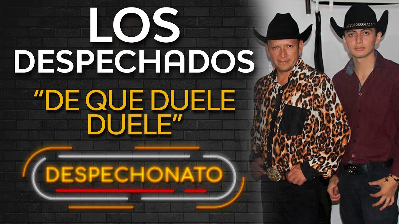 Los Despechados - De Que Duele, Duele (Letra) | M&uacute;sica Para Tomar