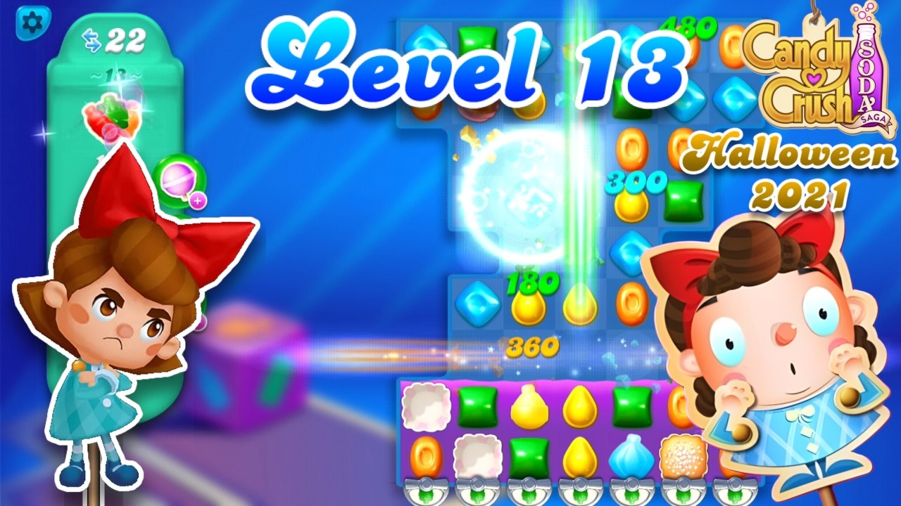Level 13 - Halloween 2021 Candy Crush Soda