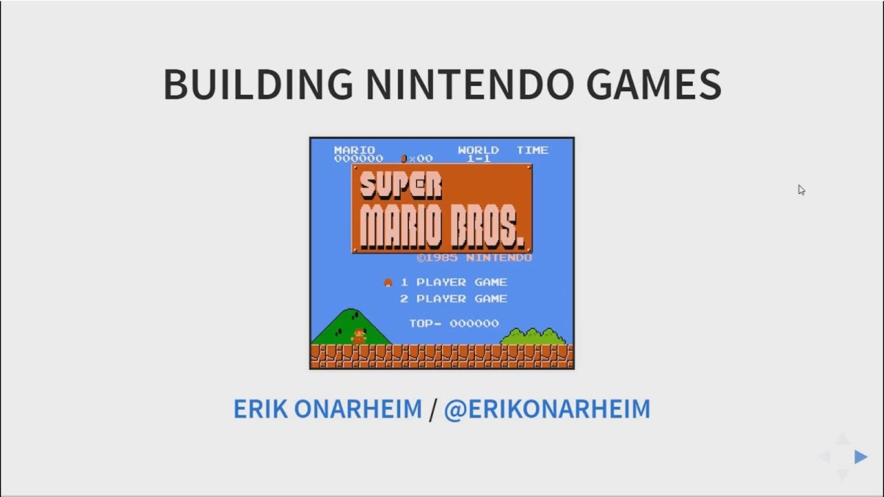 Building Nintendo (NES) Games in 6502
