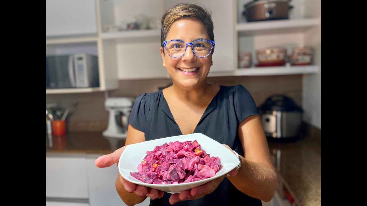 Ensalada de Remolacha (la versión tica de la Ensalada Rusa)