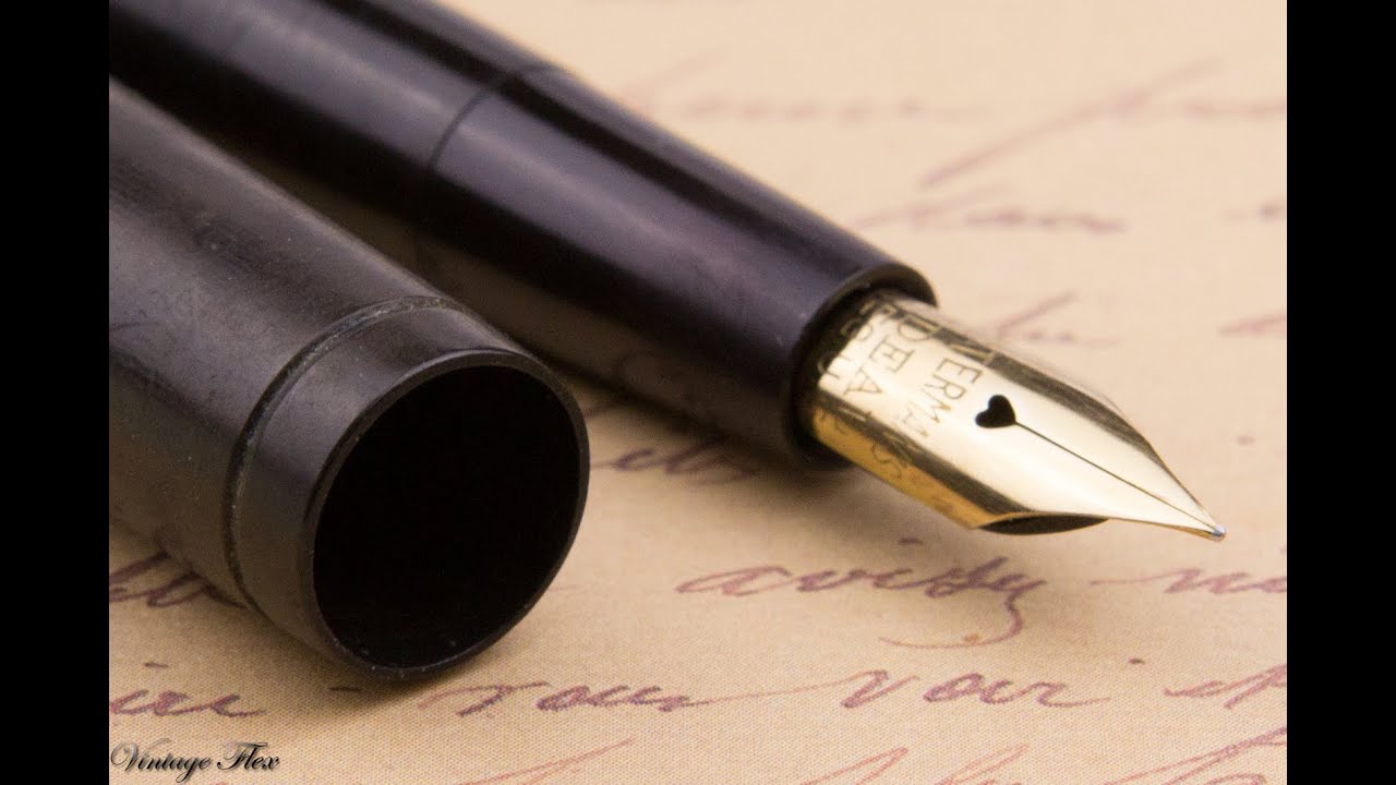 Vintage Waterman's IDEAL No. 12 - Eyedropper - Flexible Nib
