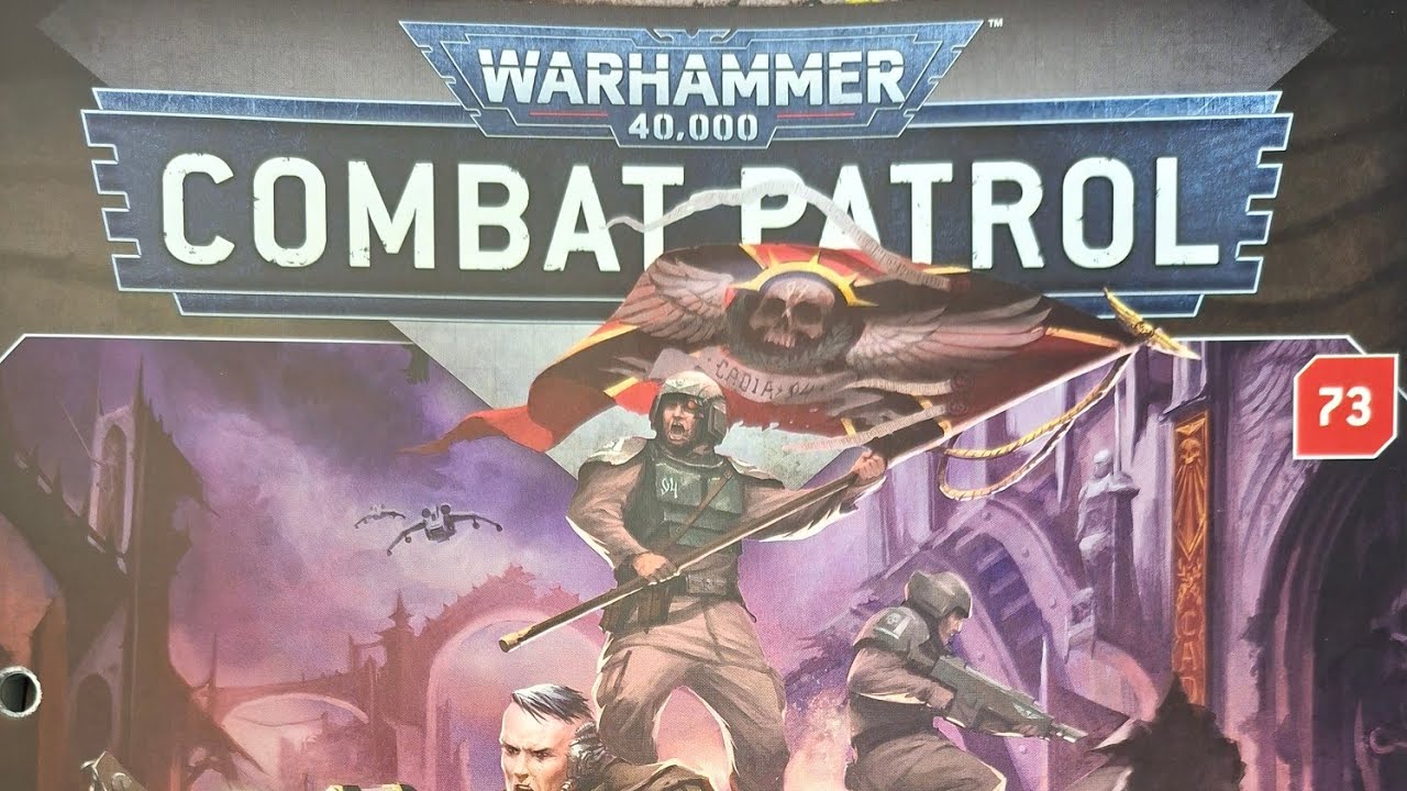 Warhammer 40k combat patrol magazine issue 73 unboxing review