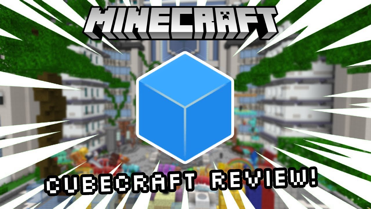 Cubecraft Server Review in Under 5 Minutes | Minecraft Bedrock