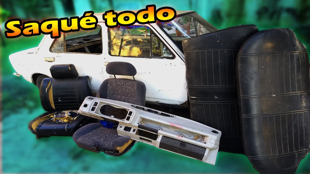 Desarm&eacute; todo el interior del 128 🔥 Rescato un par de cosas 👌