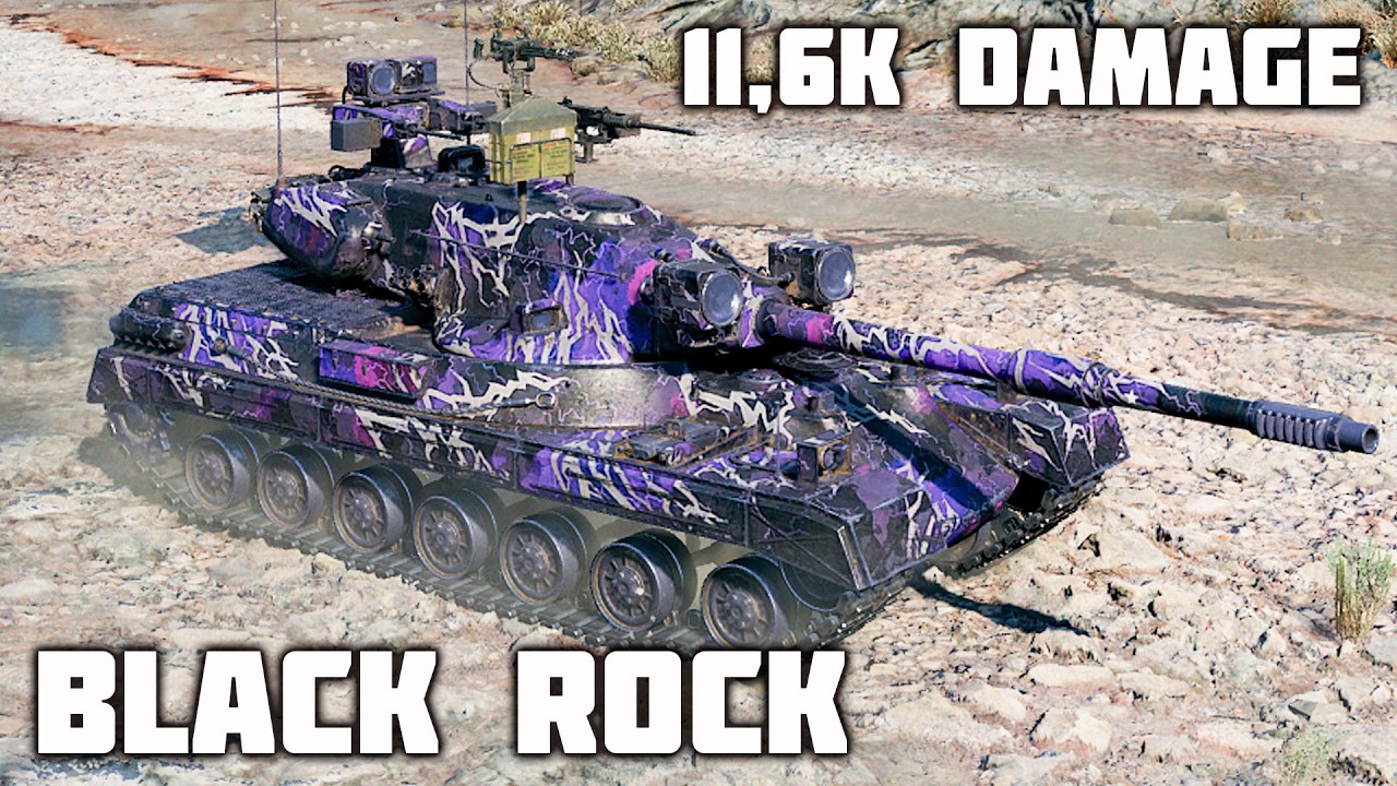 Black Rock WoT – 4Kills, 11,6K Damage