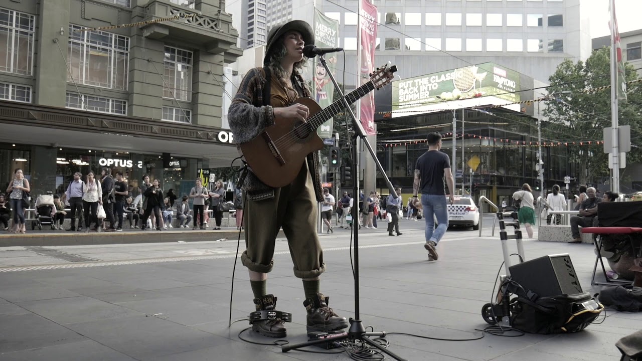 Tasha Zappala on Bourke Street