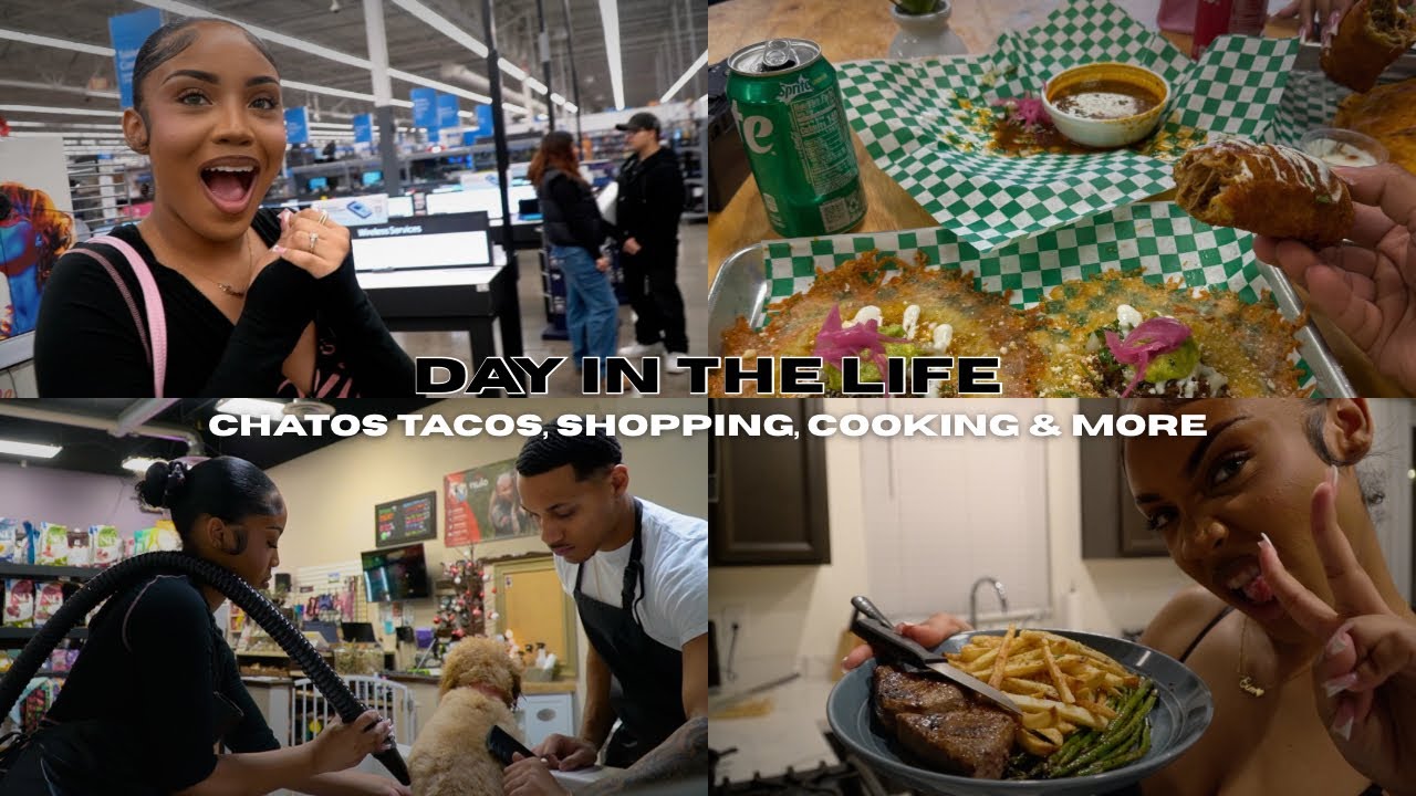 A Realistic Day In The Life: New Taco Spot, Shopping, Cooking & More!