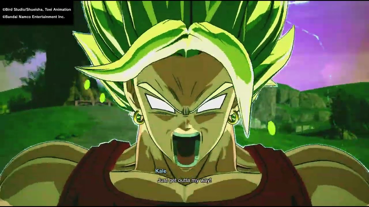 LEGENDARY Unique Interaction ! (Z) Broly VS Kale (Intense Battle) + Combo Clash!