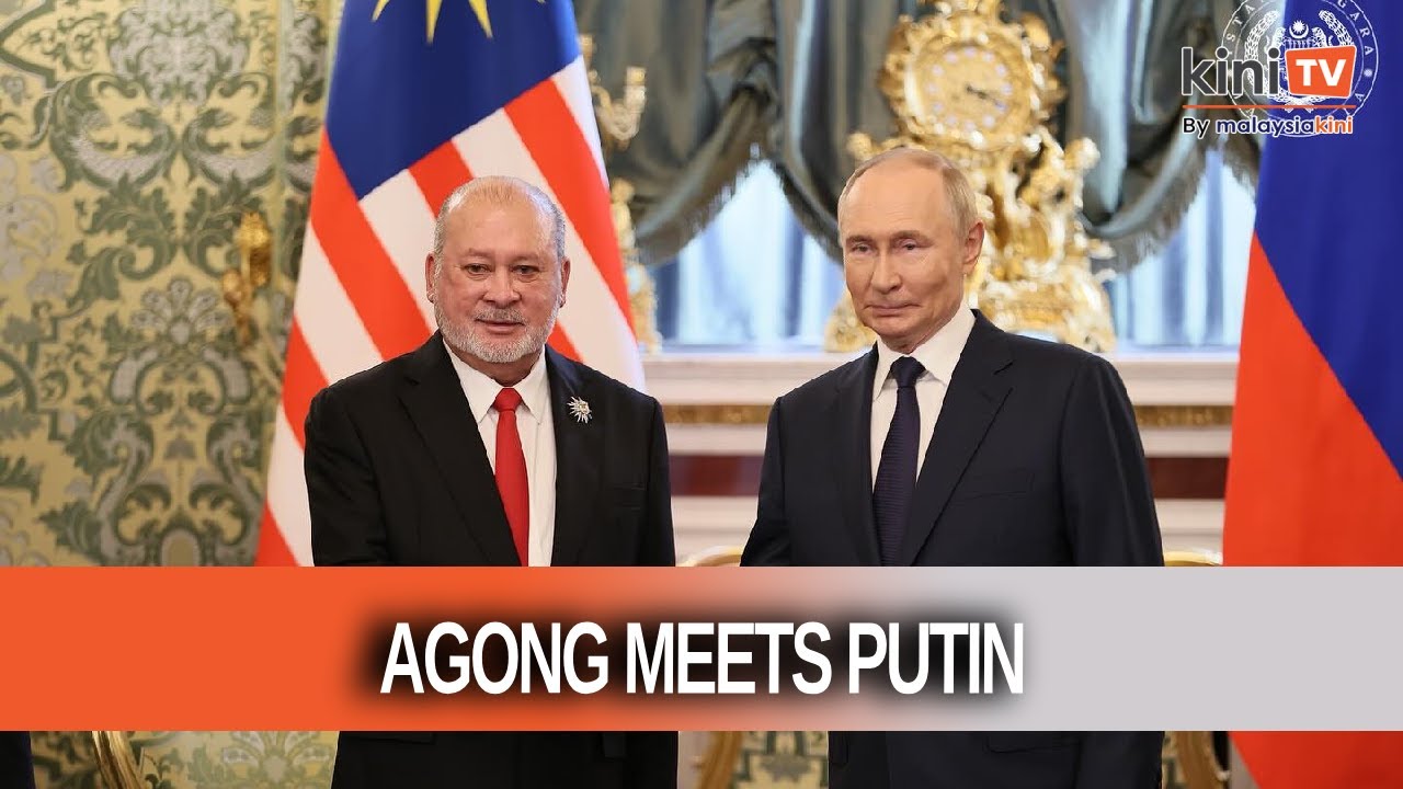 Agong meets Putin during state visit to Russia