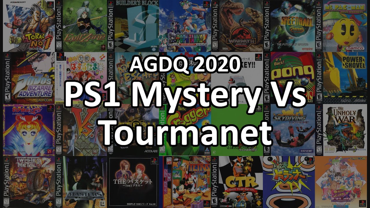 AGDQ 2020 PS1 Mystery Vs Tournament