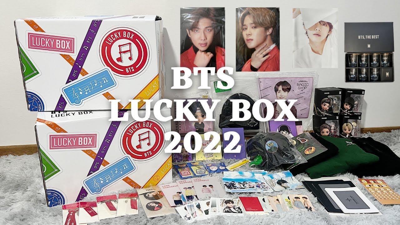 Unboxing Two BTS LUCKY BOX 2022 | Is this year's box better or worse? | ASMR [4K]