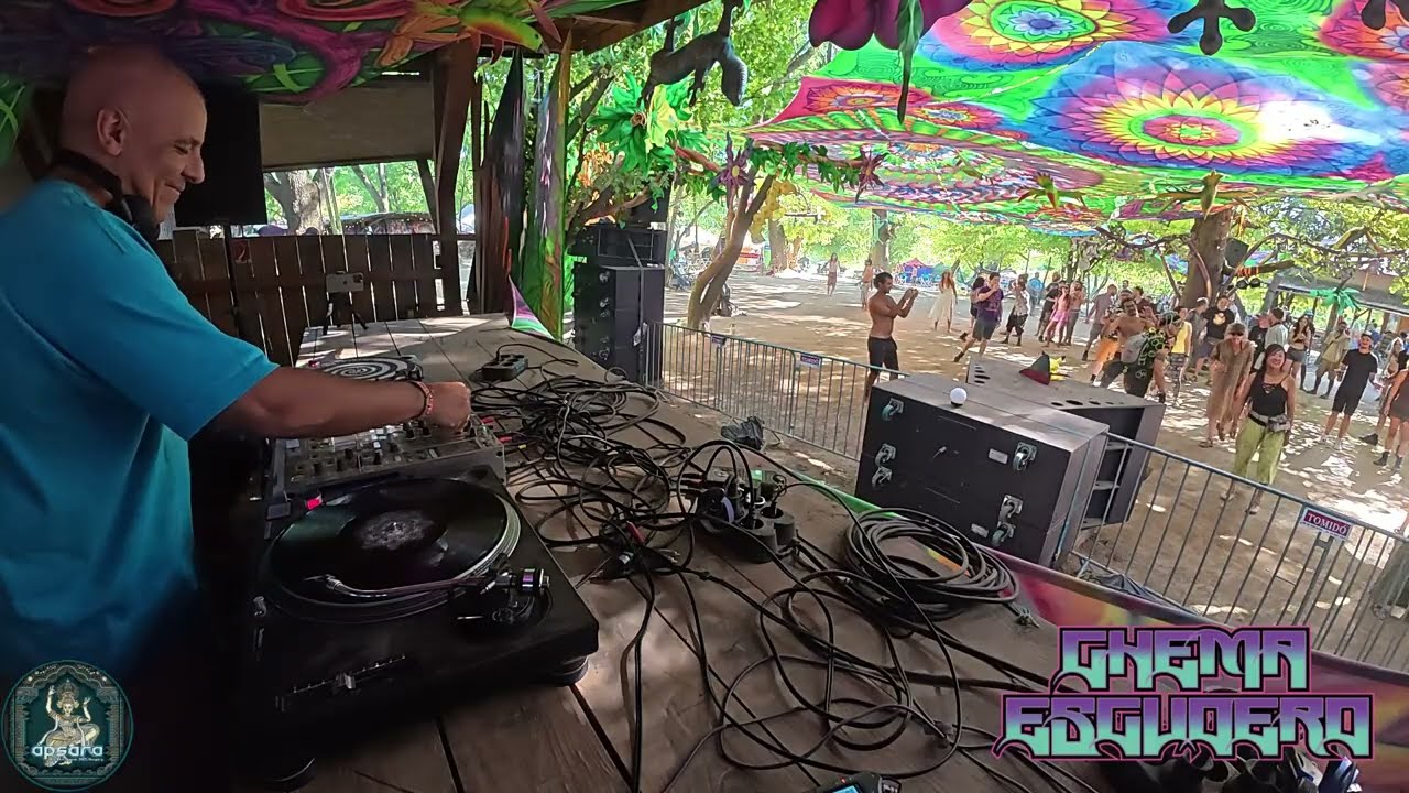 Chema Escudero @ Apsara Festival 2025, full vinyl set. Hungary