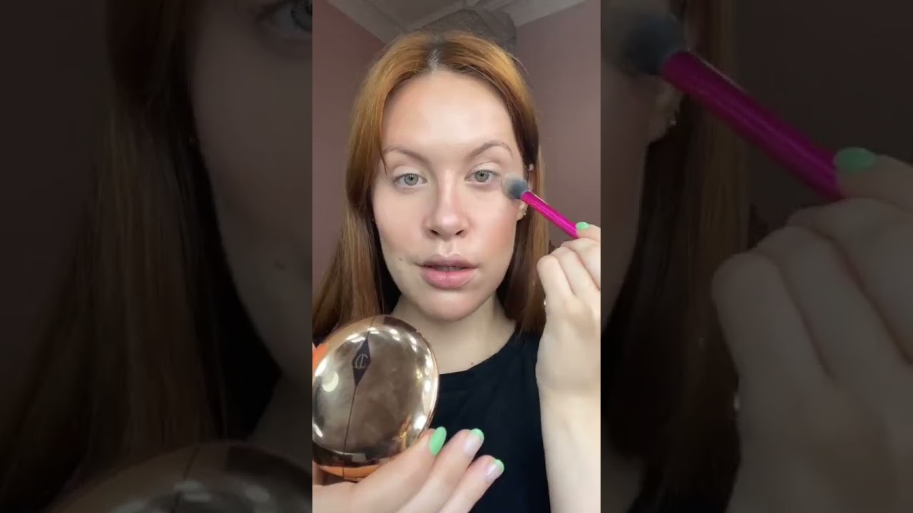 FULL FACE OF ctilburymakeup 💖 did a super easy bronze look 💕