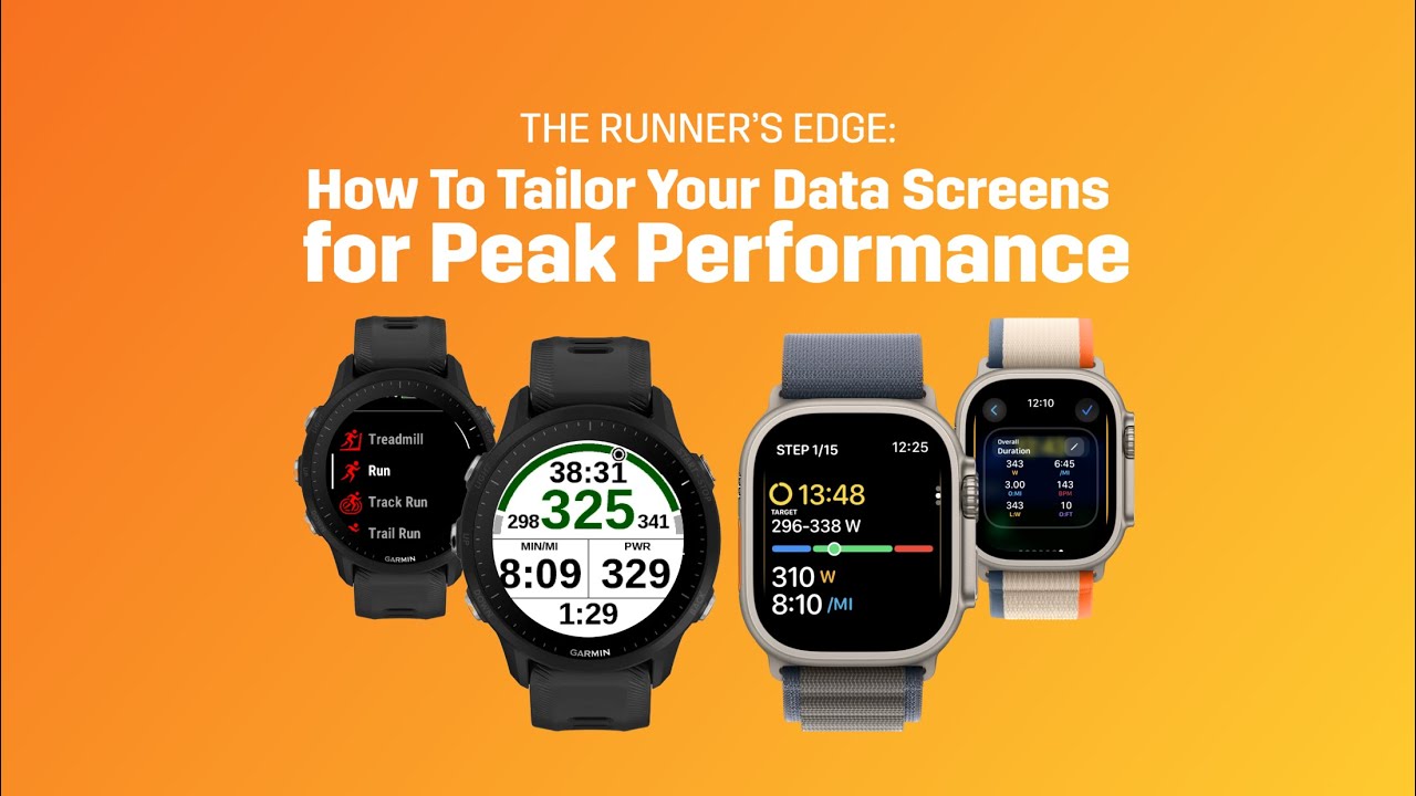 The Runner’s Edge: How To Tailor Your Data Screens for Peak Performance