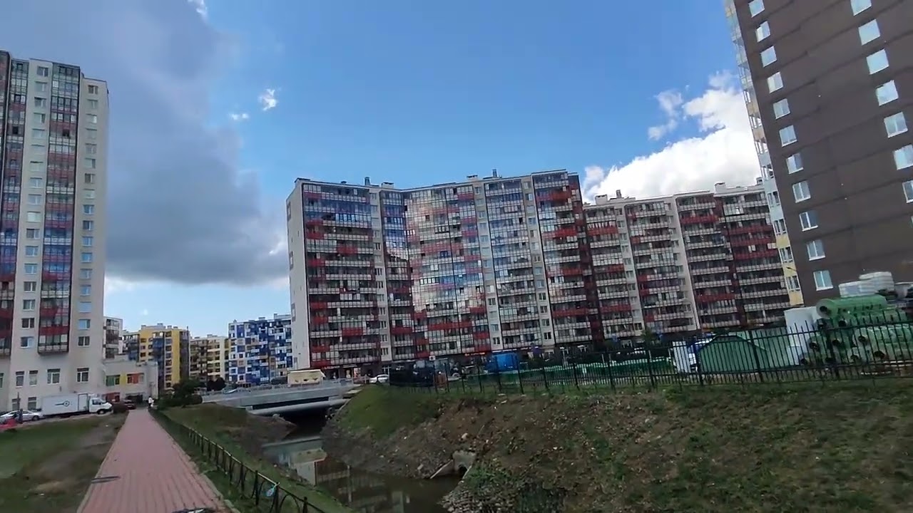 Прогулка по Кудрово, рассказываю о продаже новой квартиры