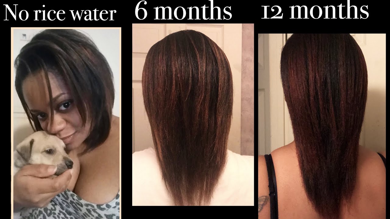 How I repaired my damaged hair with RICE WATER | Before and After using Rice Water for a year