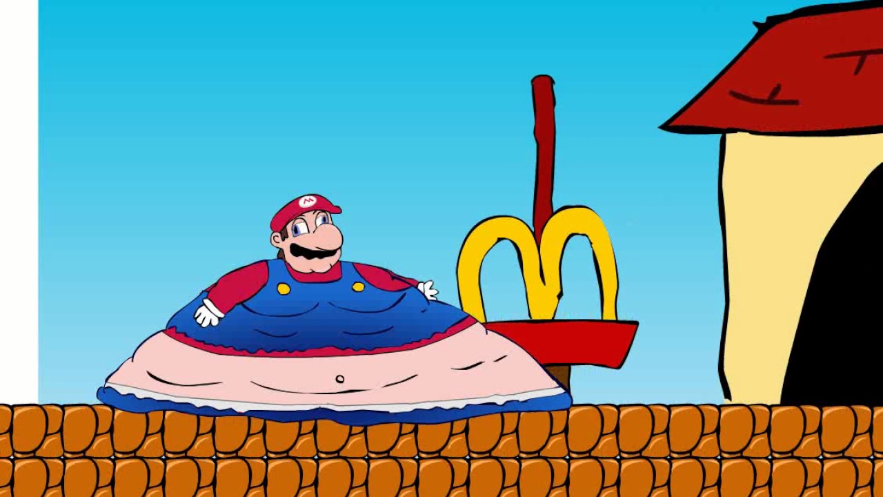 Super sized mario