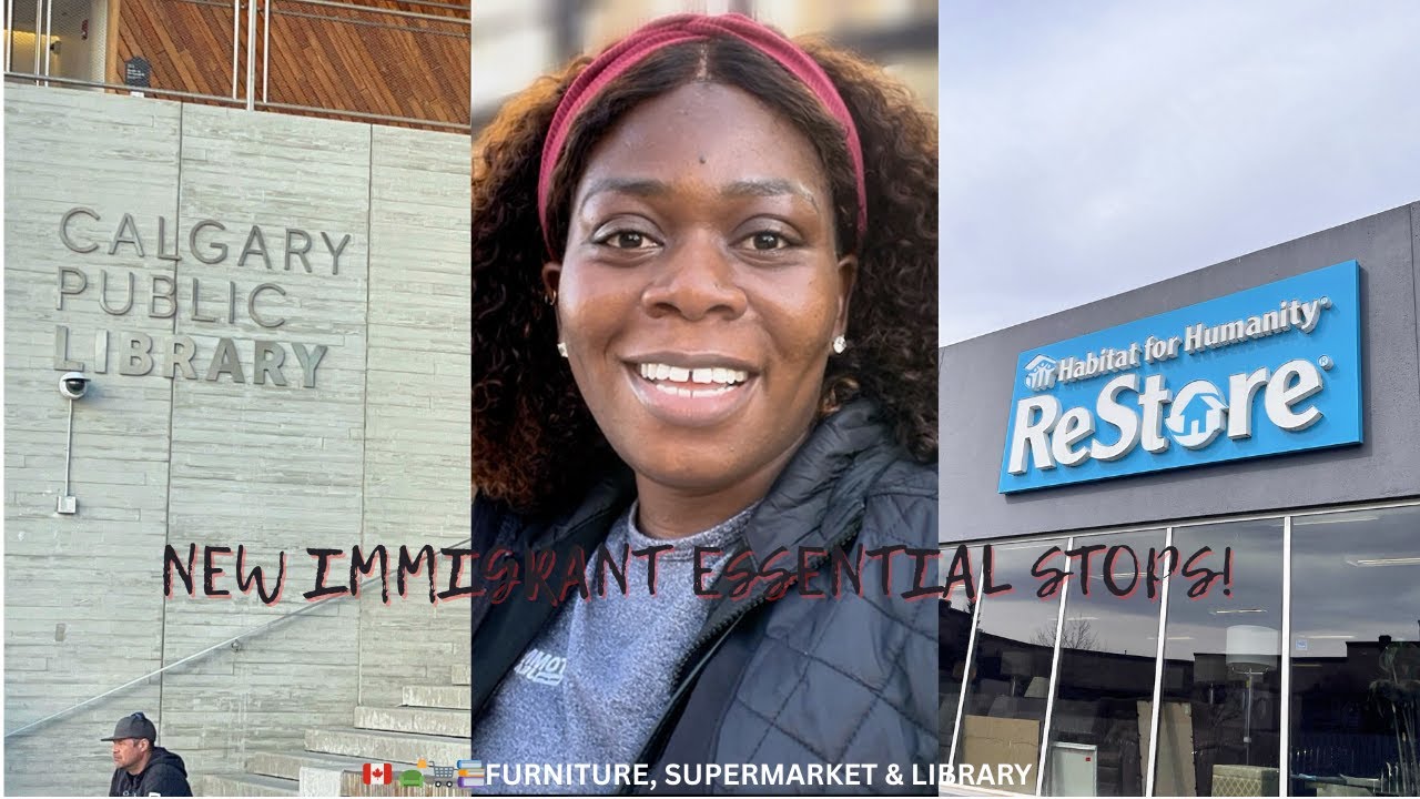 From Furniture Thrift Store to Superstore: A New Immigrant’s Day Out in Calgary 🇨🇦 |Living in Canada