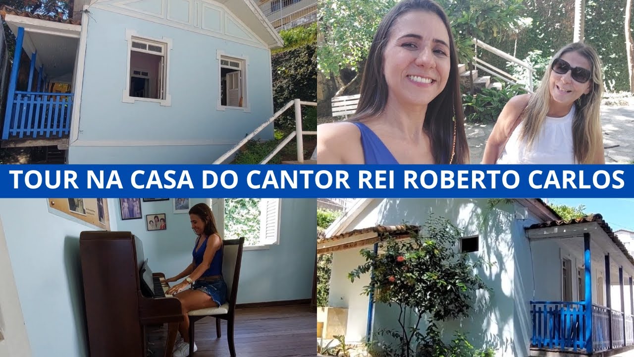 CONHEÇA A CASA DO CANTOR ROBERTO CARLOS NA CIDADE DE CACHOEIRO DE ITAPEMIRIM NO ESPIRITO SANTO