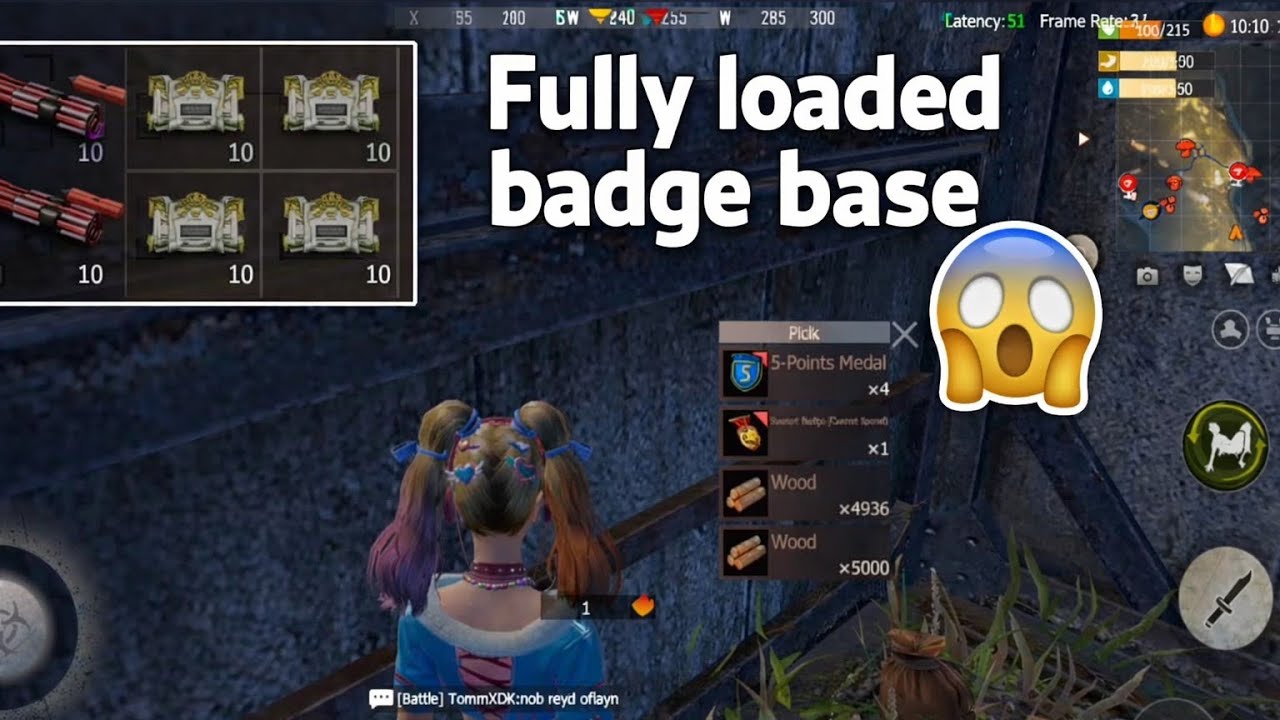 Raiding fully loaded badge base!!! Part6 last island of survival gameplay 