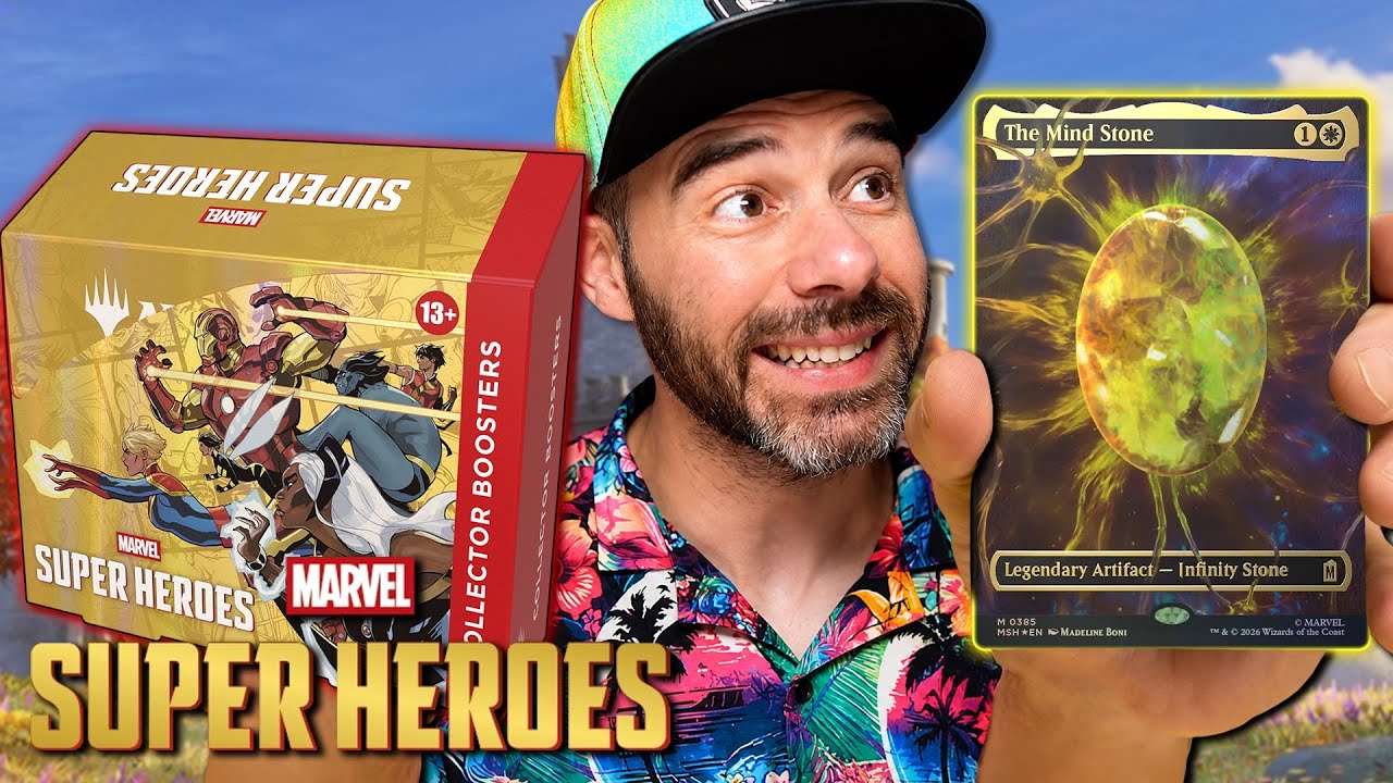 Охота на Камень Разума за $30 000! Коллекционный бокс Marvel Super Heroes!