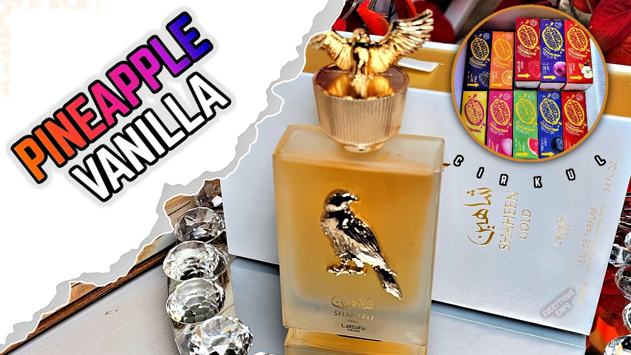 Lattafa Shaheen Gold Perfume Review | Pineapple Vanilla Goodness | 33 New Cirkul Cartridge