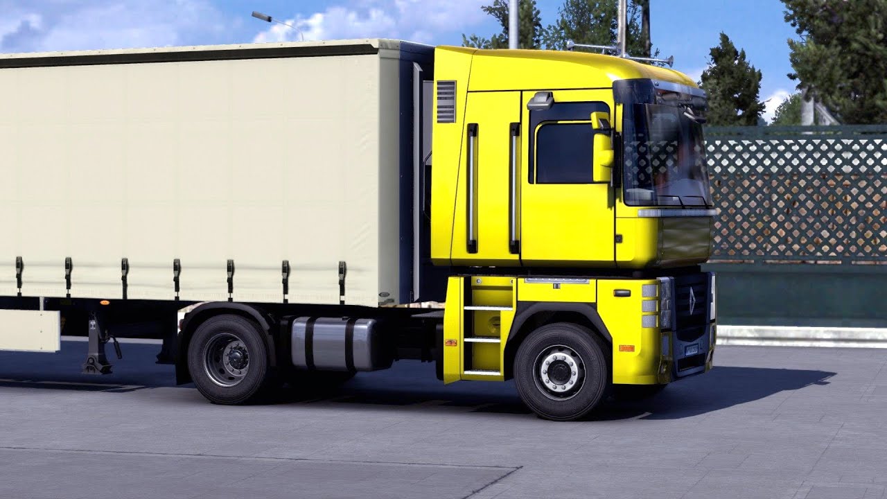 ETS 2 - Renault Magnum Transporting Lemonade Part 1