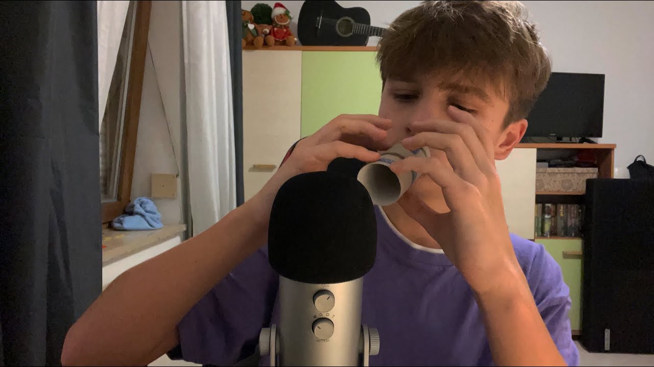ASMR Intense mouth sounds with some personal attention