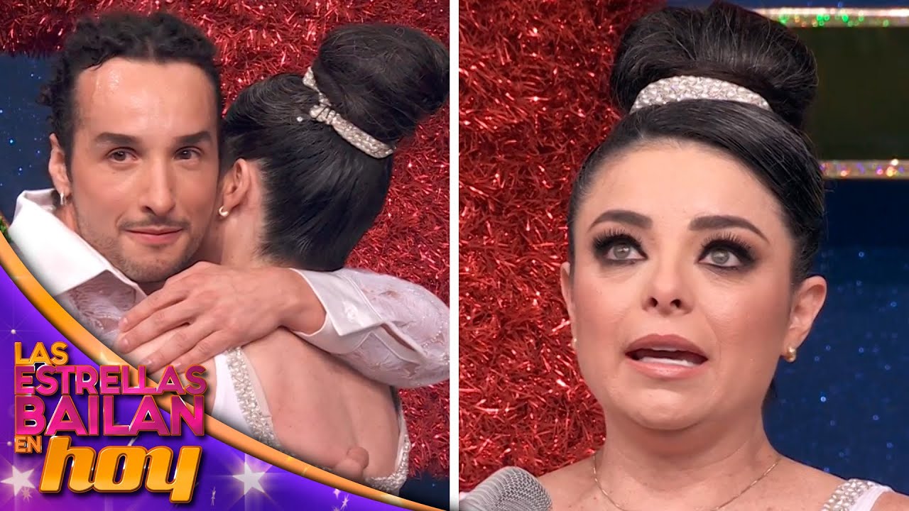 La bicampeona Violeta Isfel ROMPE EN LLANTO al regresar a la pista de baile con Jorge Anzaldo