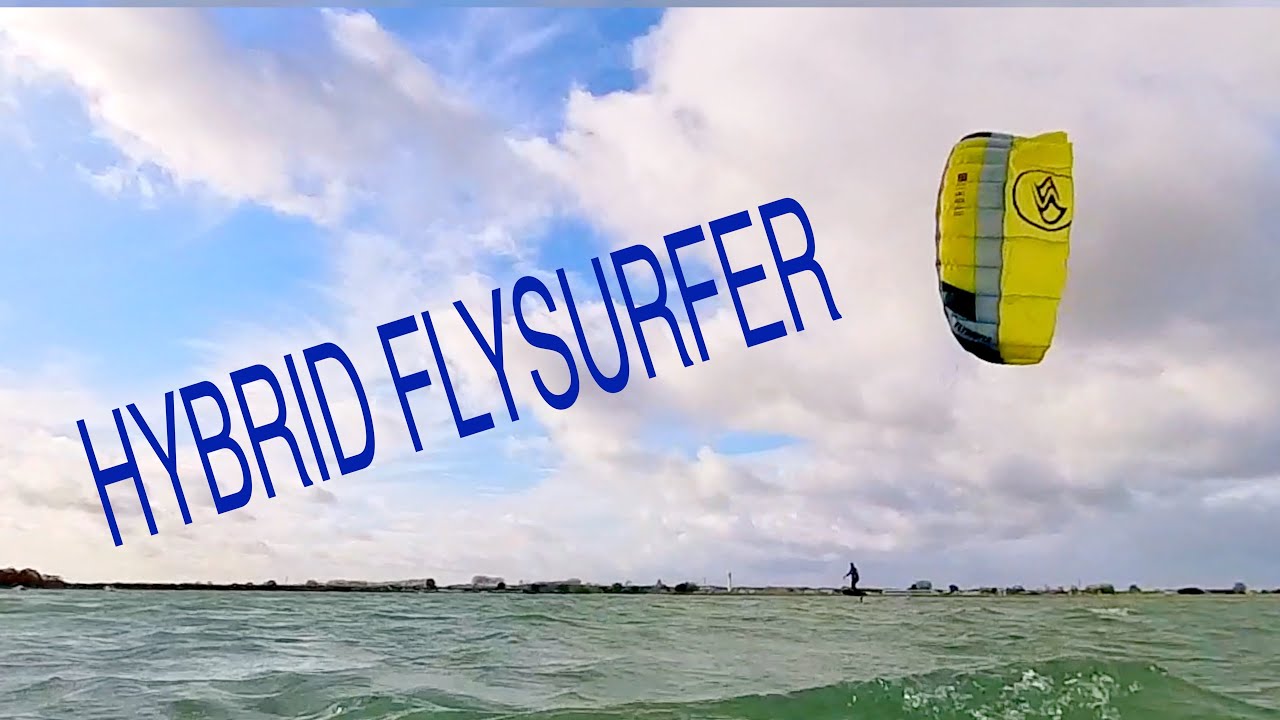 Flysurfer Hybrid 7,5m & foil Ketos, wind 8 / 18 knts