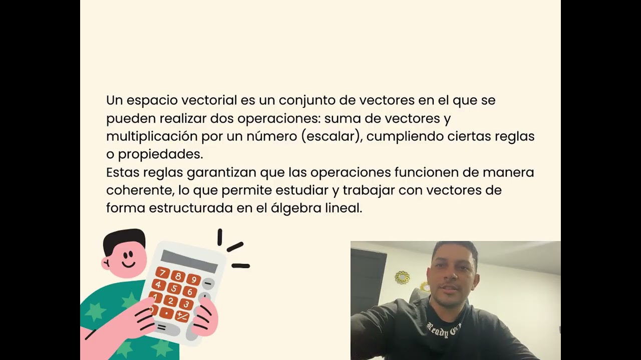 ESPACIOS VECTORIALES - GREGORIO CUBEO