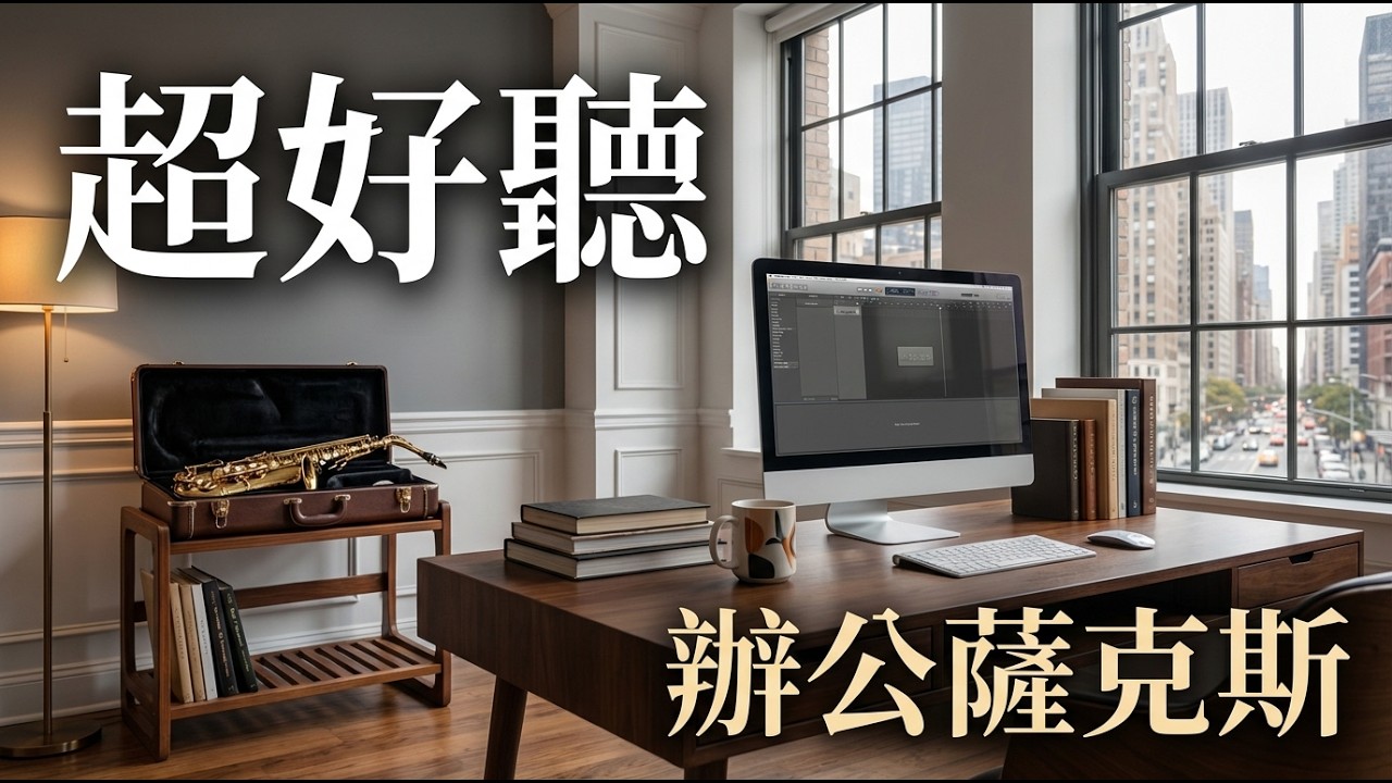 💼 2026薩克斯風辦公合輯｜有質感的純音樂薩克斯讓你的工作空間升級成紐約辦公室｜辦公・居家工作・咖啡廳BGM