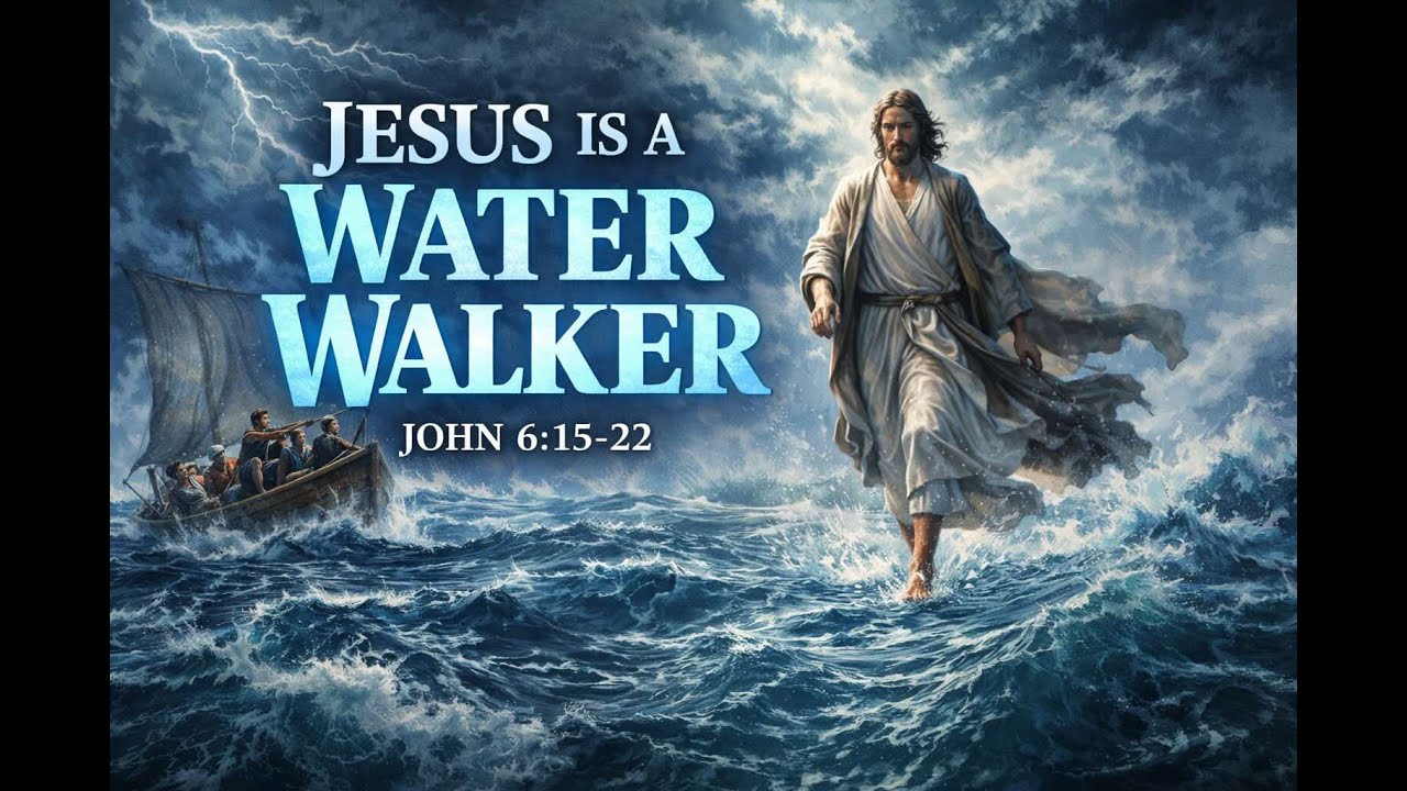 Sunday Worship 12-28-2025: Jesus is a Water Walker