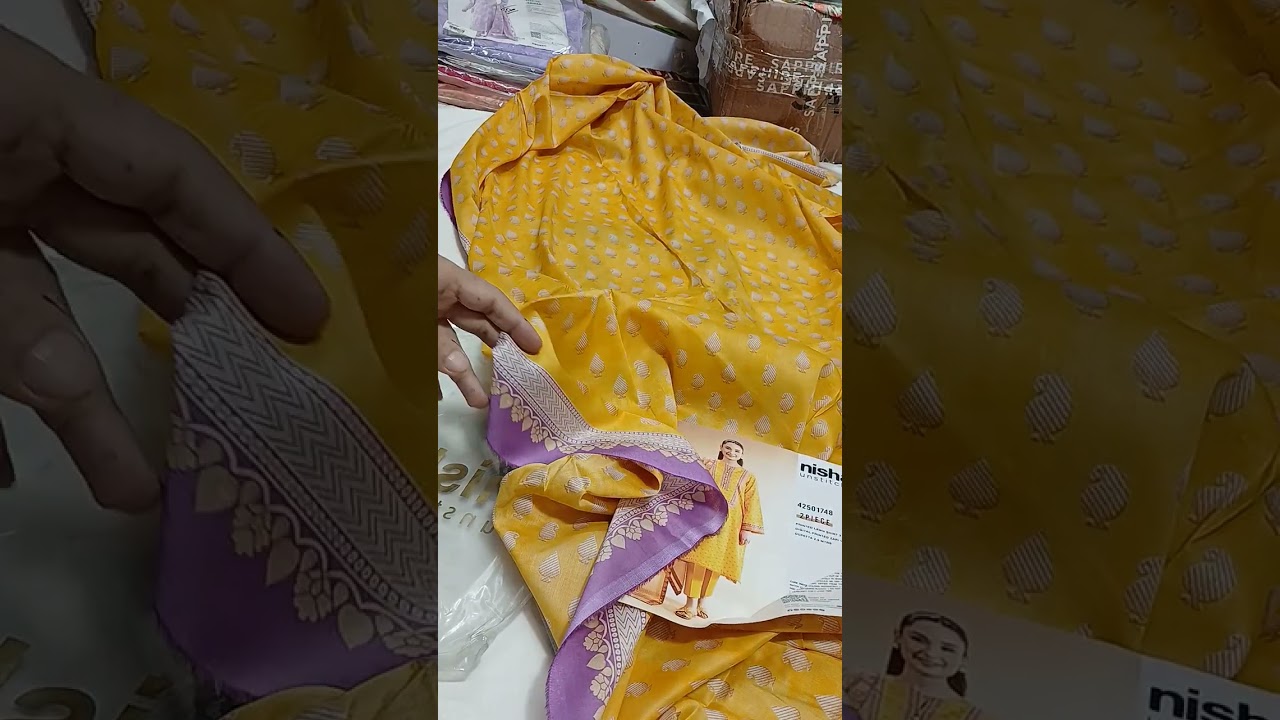 Sapphire stich shirt and  nishat laxury  cod in lahore only #nishatlinen #sapphire 