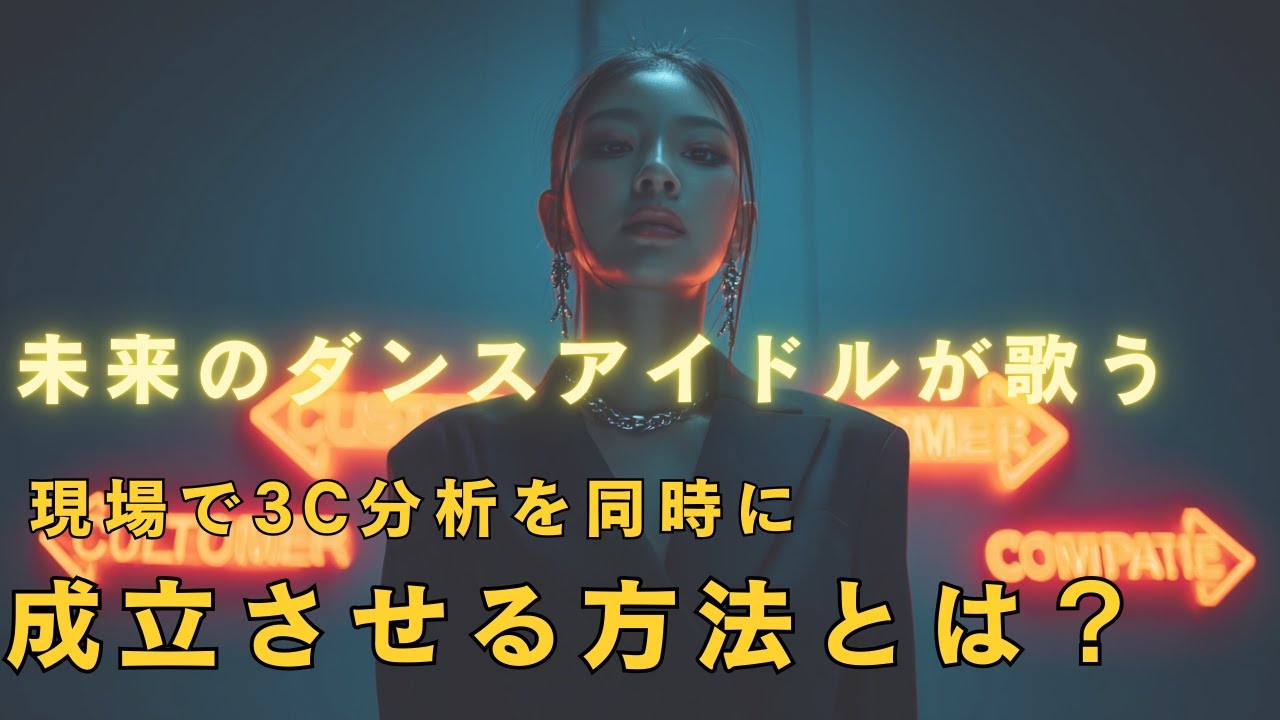 【製造業 AI Music アイドル】　現場で３C分析を同時に成立させる方法とは？　『Triangle Dance』　(ダンスアイドル)