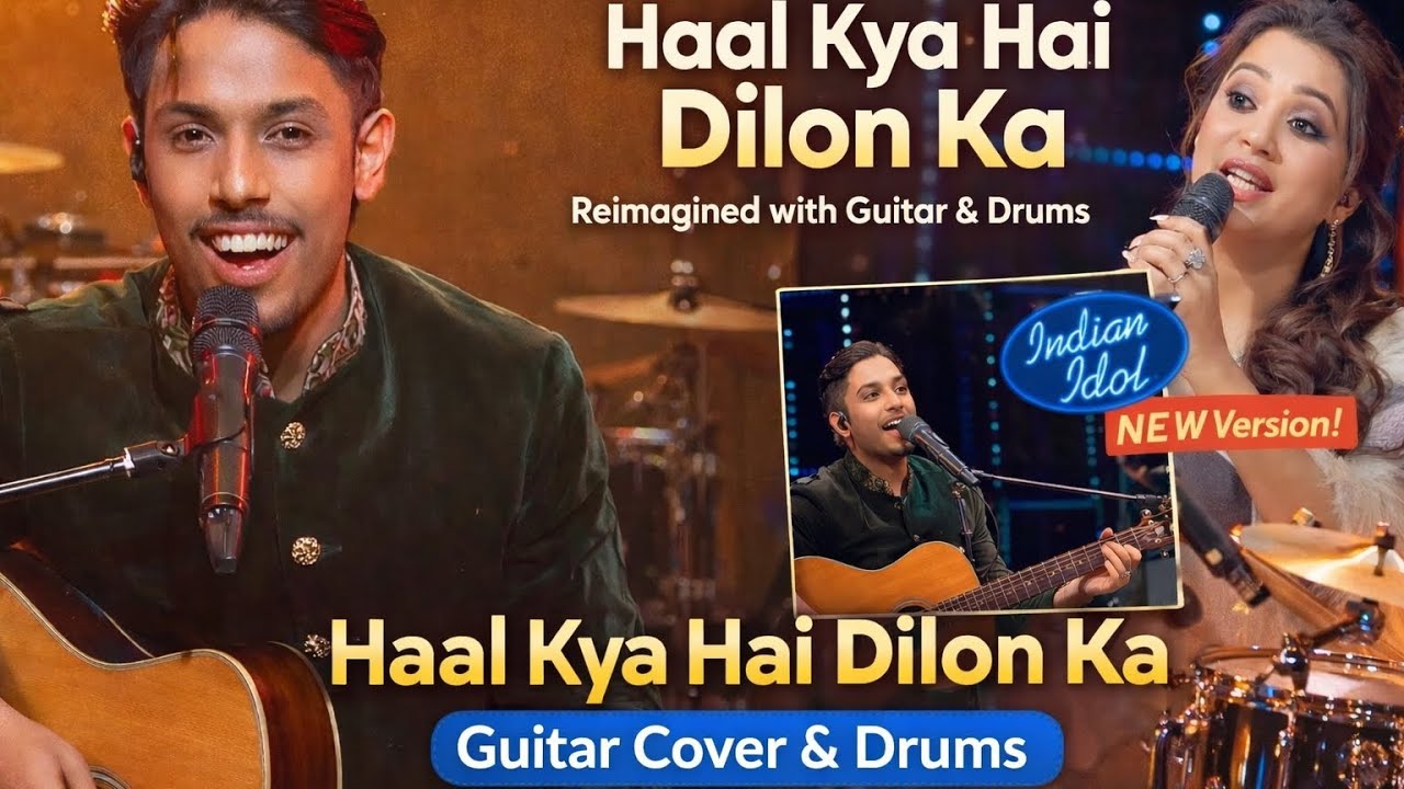 Haal Kya Hai Dilon Ka | Rock/Metal Remix | Legendary Performance | Indian Idol S16