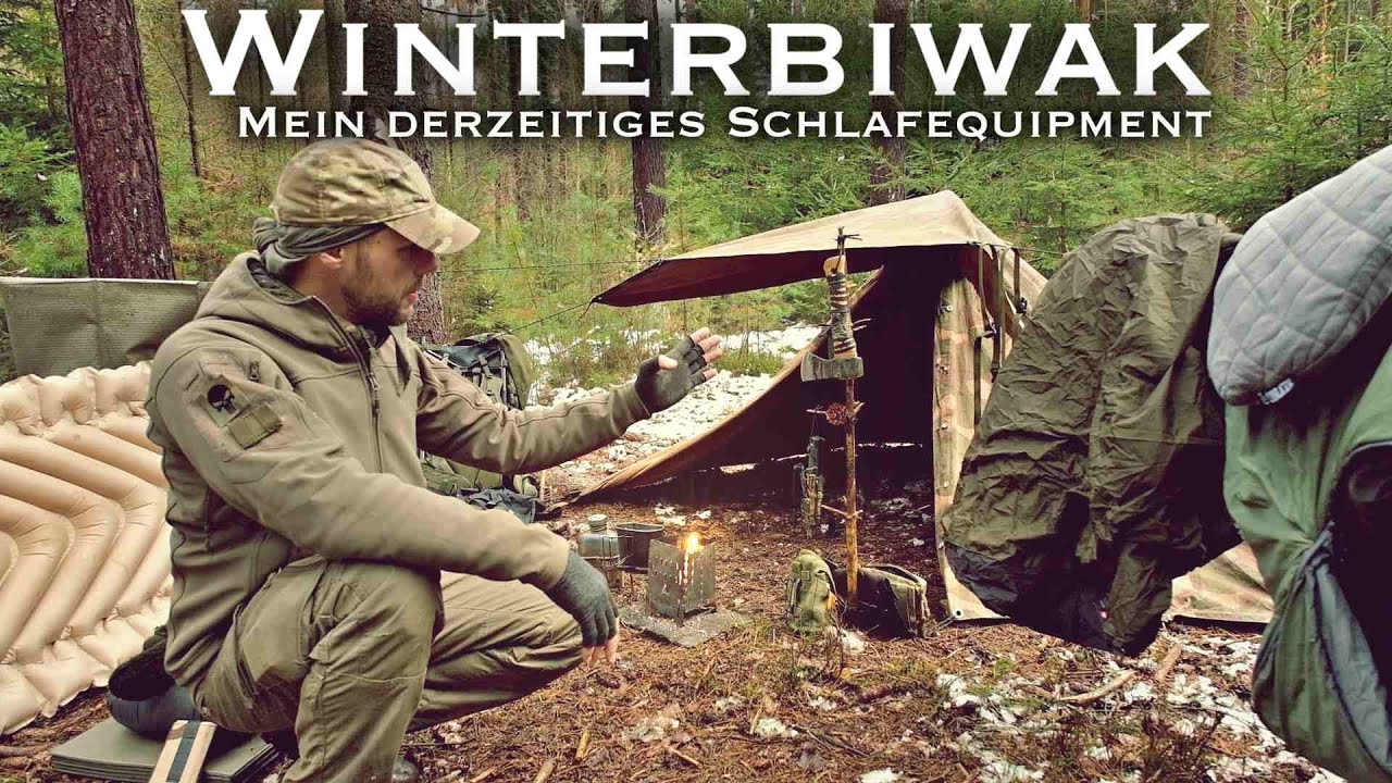 Load Out Schlafequipment für Nov.-Dez. - Bushcraft / Outdoor / Survival