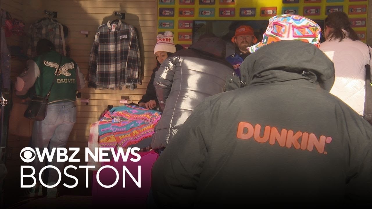 Dunkin' opens exciting pop-up at MIT with branded vintage clothing