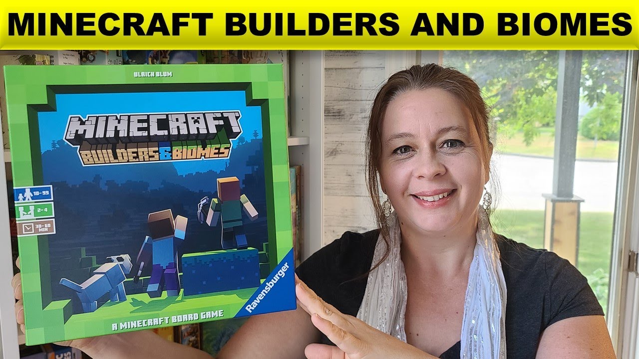 Top Jeux joue à - Minecraft Builders and Biomes (Ravensburger)